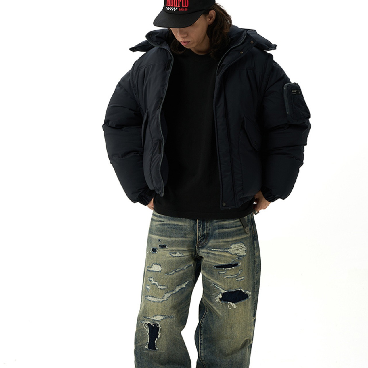 ミリタリーテック3WAYギミックダウンジャケット K5482 - 14