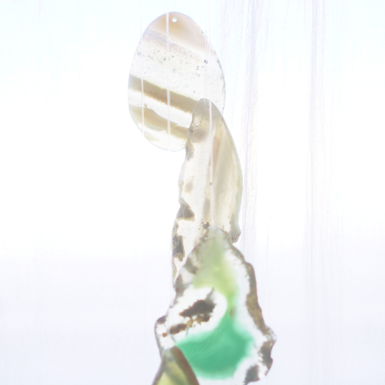 Flannel Flower - アゲートヒーリングチャイム / Agate Sun Catcher Wind Chime 362