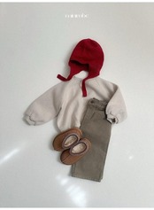 〖取寄〗韓国子供服 / 26winter / minirobe / ラグランラウンドトレーナー / キッズ *S~XL*