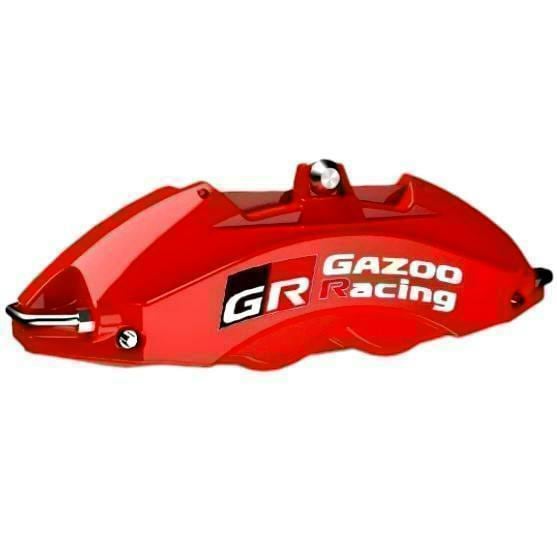 送料無料 GR ブレーキキャリパー ステッカー GAZOO Racing ガズー