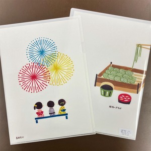 長岡花火　クリアファイル