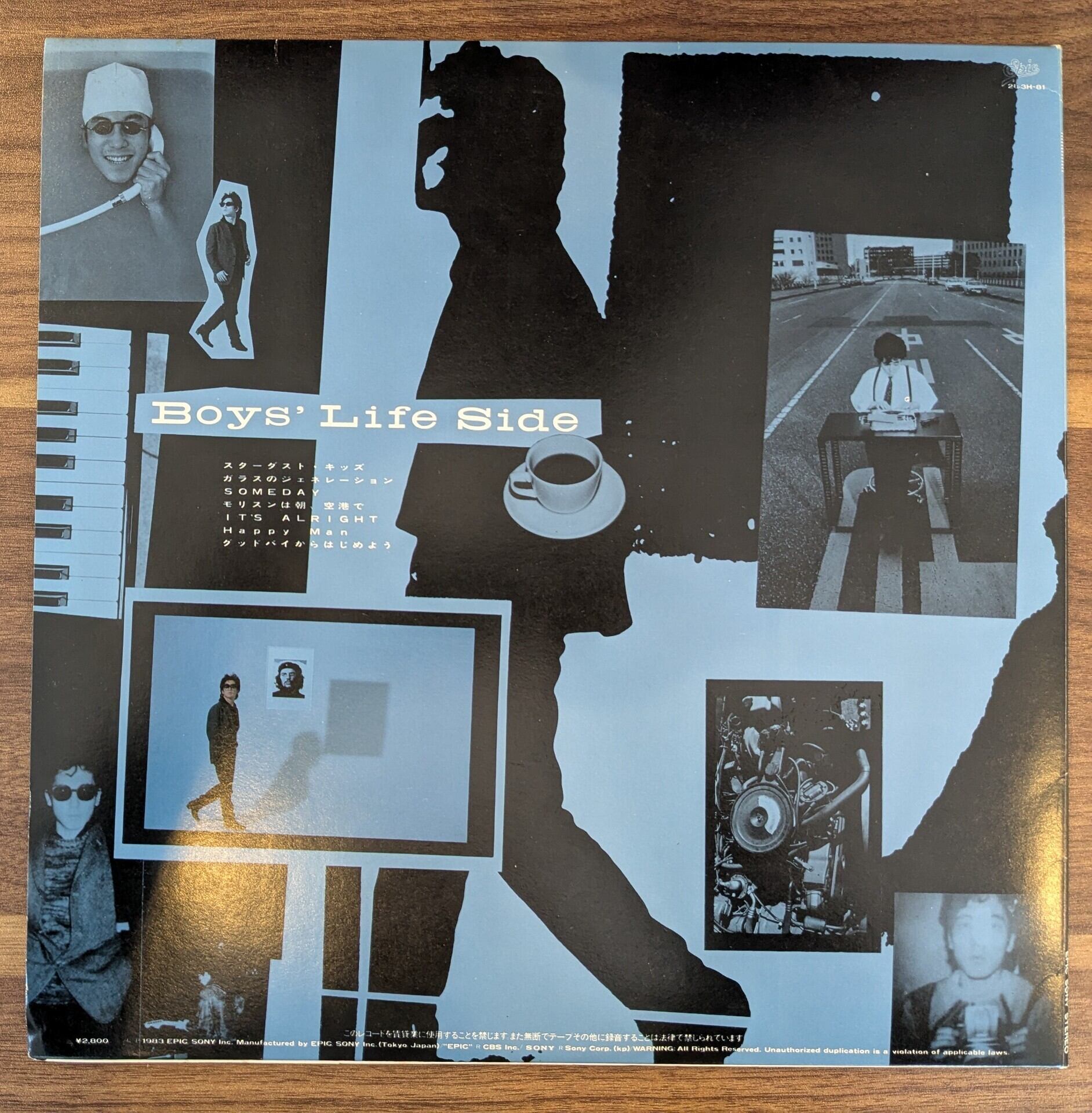佐野元春「No Damage 14のありふれたチャイム達」：LPレコード | 音と