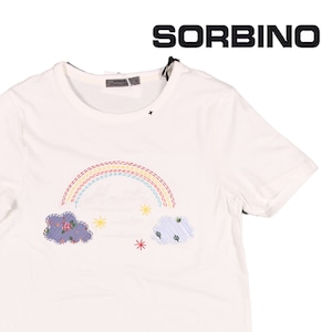 SORBINO（ソルビーノ） Uネック半袖Tシャツ ME8123SN 20893
