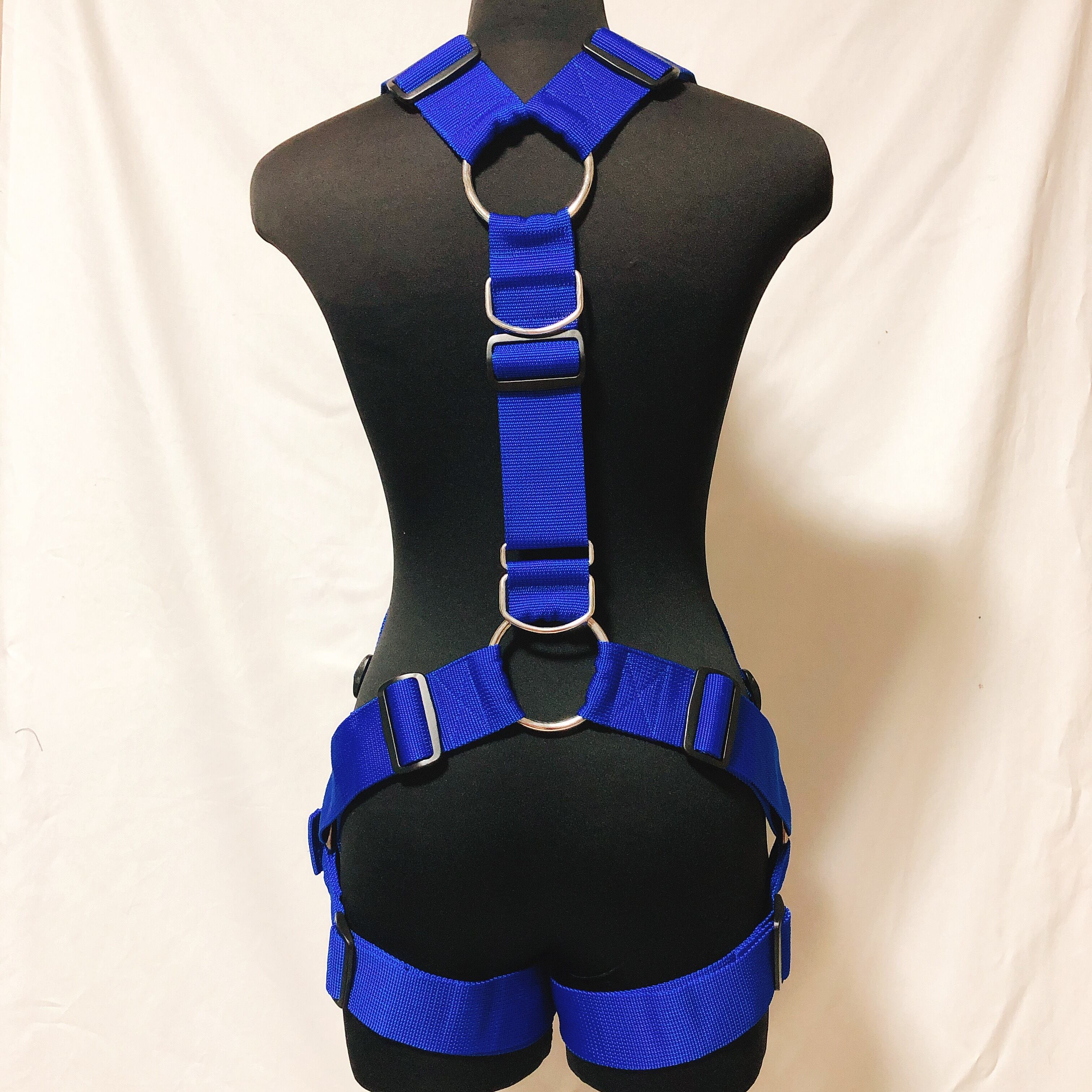 フルハーネス X型 ブルー