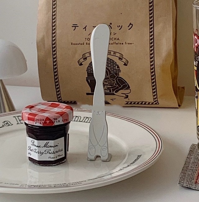 【お取り寄せ】韓国風 食器 ins バターナイフ 撮影道具 チーズナイフ