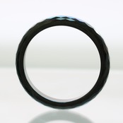 【内径 約58mm】 Black Facetcut 翡翠バングル A貨翡翠 jd_bg1427