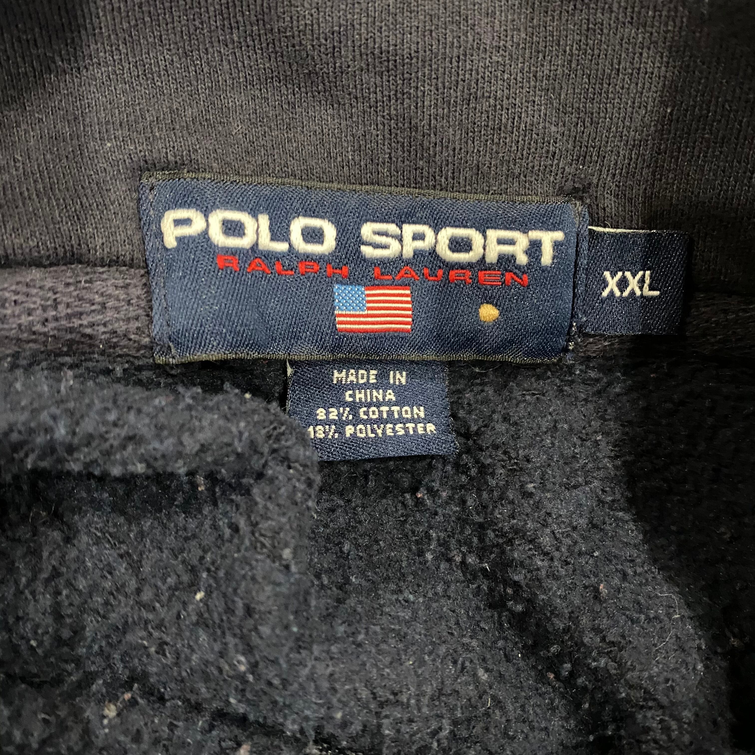 90s Polo Sport half zip-up sweat | What