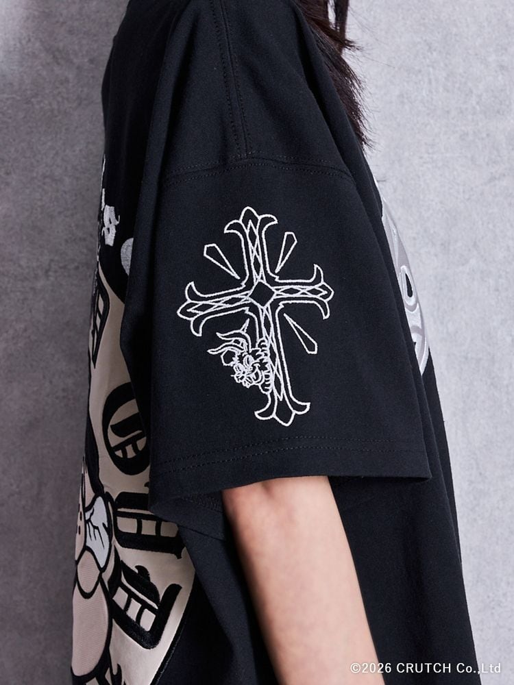 GYDA】GYDA×GALFY BACK LOGO BIG Tシャツ | MARKS by sourin