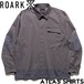 THE ROARK REVIVAL ロアークリバイバル ATLAS SHIRTS 長袖シャツ UVカット・通気性・速乾・耐摩耗・耐久性 RLWJ1152-GRY 日本代理店正規品