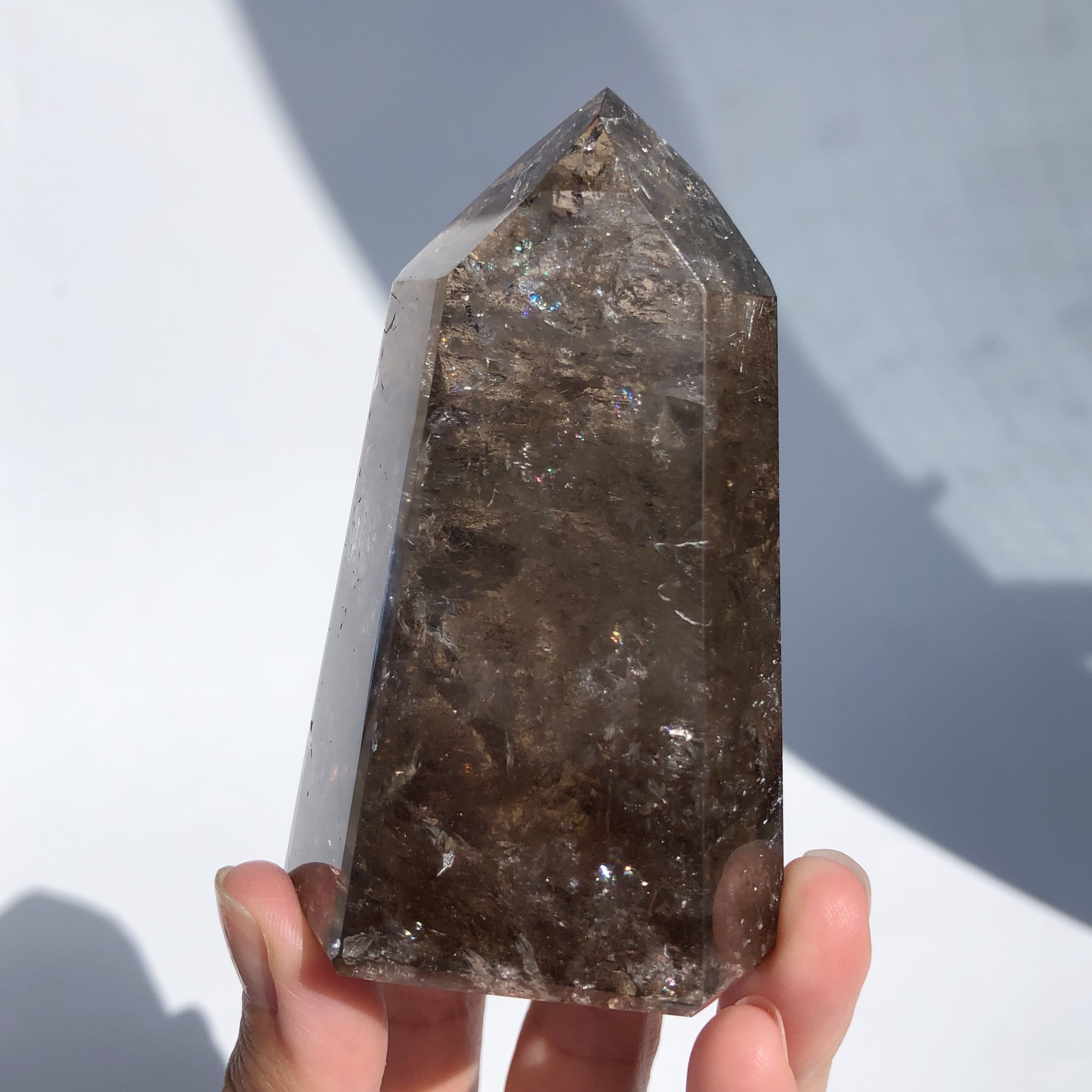 スモーキークォーツ タワー52◇ Smoky quartz ◇天然石・鉱物