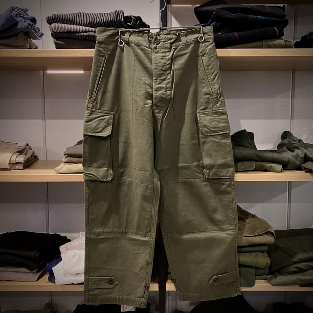 60s FRENCH ARMY M-47 CARGO PANT "13size"