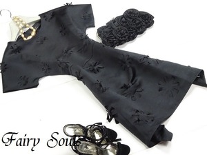 ★シルク60％★11号☆カットワ－クが素敵なワンピ(OPN5342) 