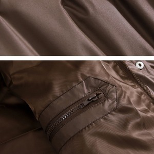 レトロスタンドカラーコットンブルゾン　1011