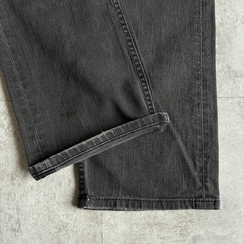 【W34 L30】00s usa levi's ブラック 559 詳細写真13