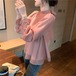 トップス ブラウス レディース リボン ゆったり 可愛い 大人可愛い きれいめ シンプル お洒落 大人女子  20代 30代 オフィス ビジネス OL デート 休日 お出かけ 女子会 韓国 韓国系 コーデ ファッション カジュアル 大人 上品 学生 通学 　おしゃれ お洒落 かっこいい 大人女子 旅行 着回し 普段使い 重ね着 韓国 韓国系 オルチャン ファッション コーデ スタイル 楽ちん モテ 新作 S M L XL