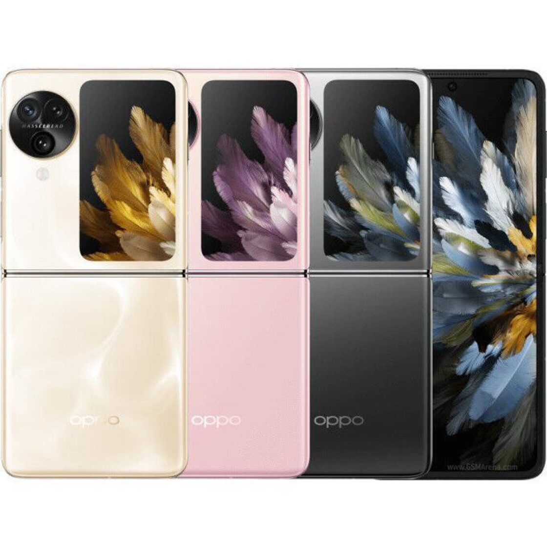 OPPO Find N3 Flip 5G CPH2519 256GB 12GB RAM デュアルSIM 海外版 SIM 