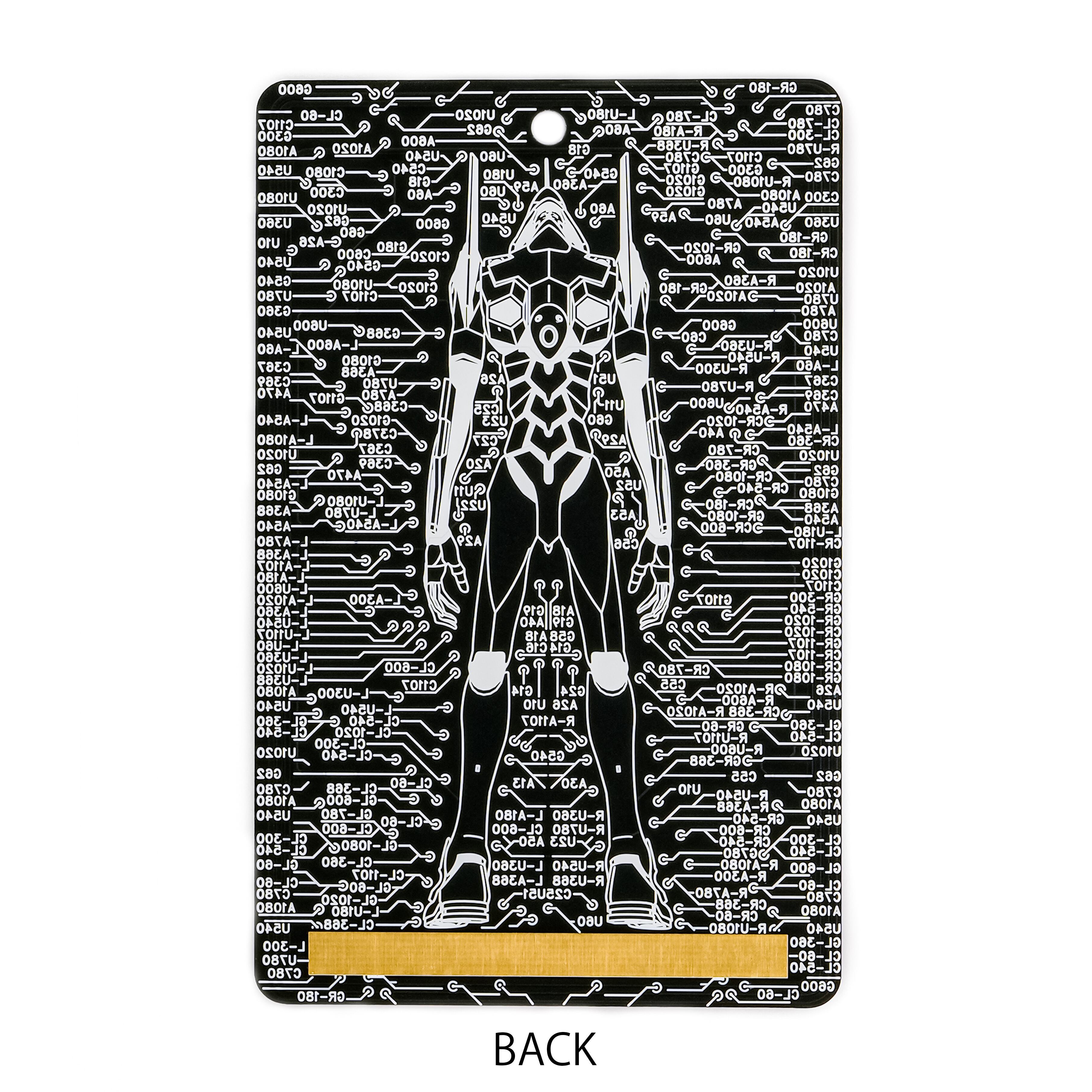 FLASH EVA01 基板アート 電子工作キット【黒】 | PCB ART moeco