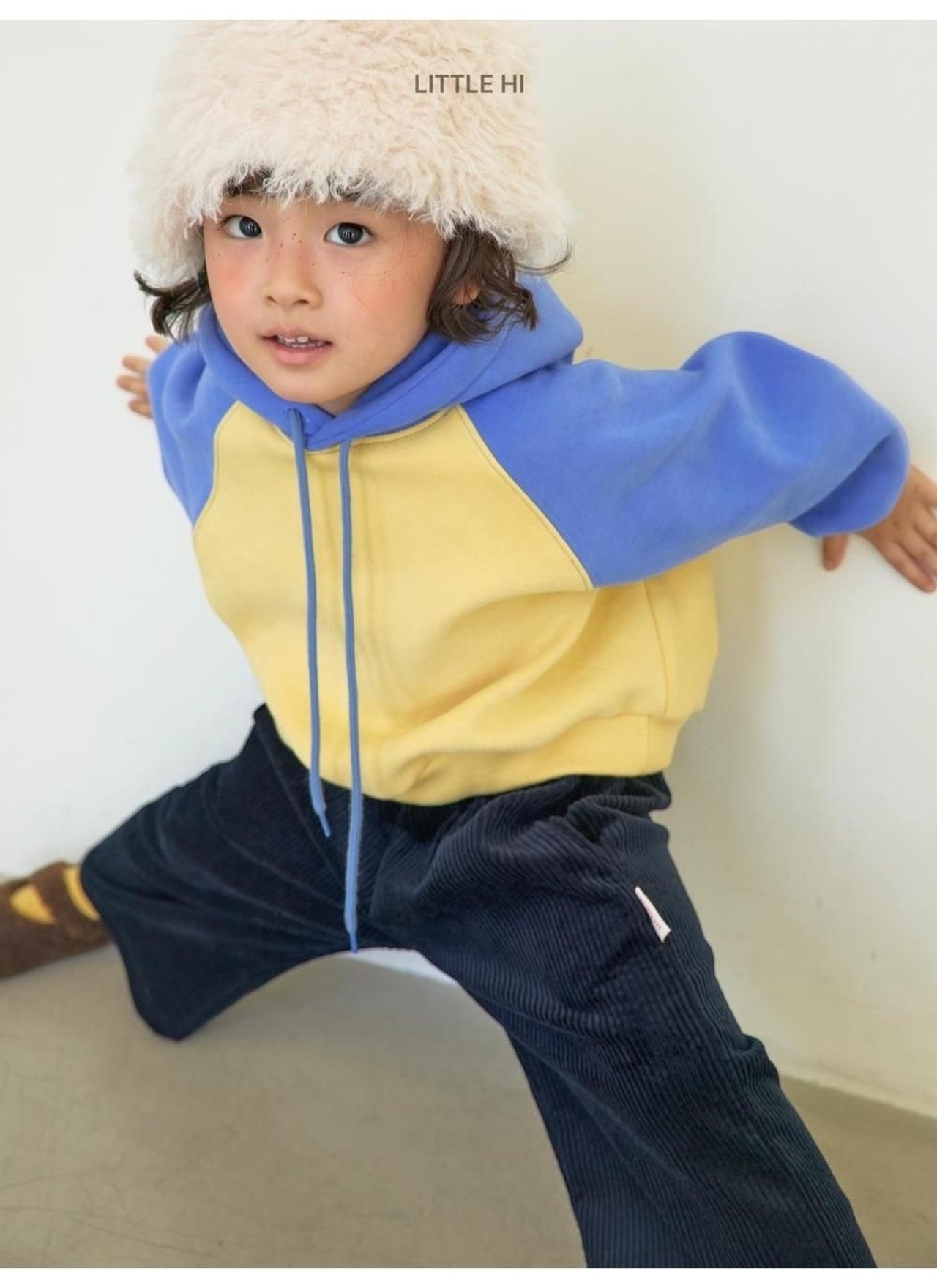 〖取寄〗韓国子供服 / 26winter / Little Hi / キャンディラグランパーカー / キッズ *XS~XL*
