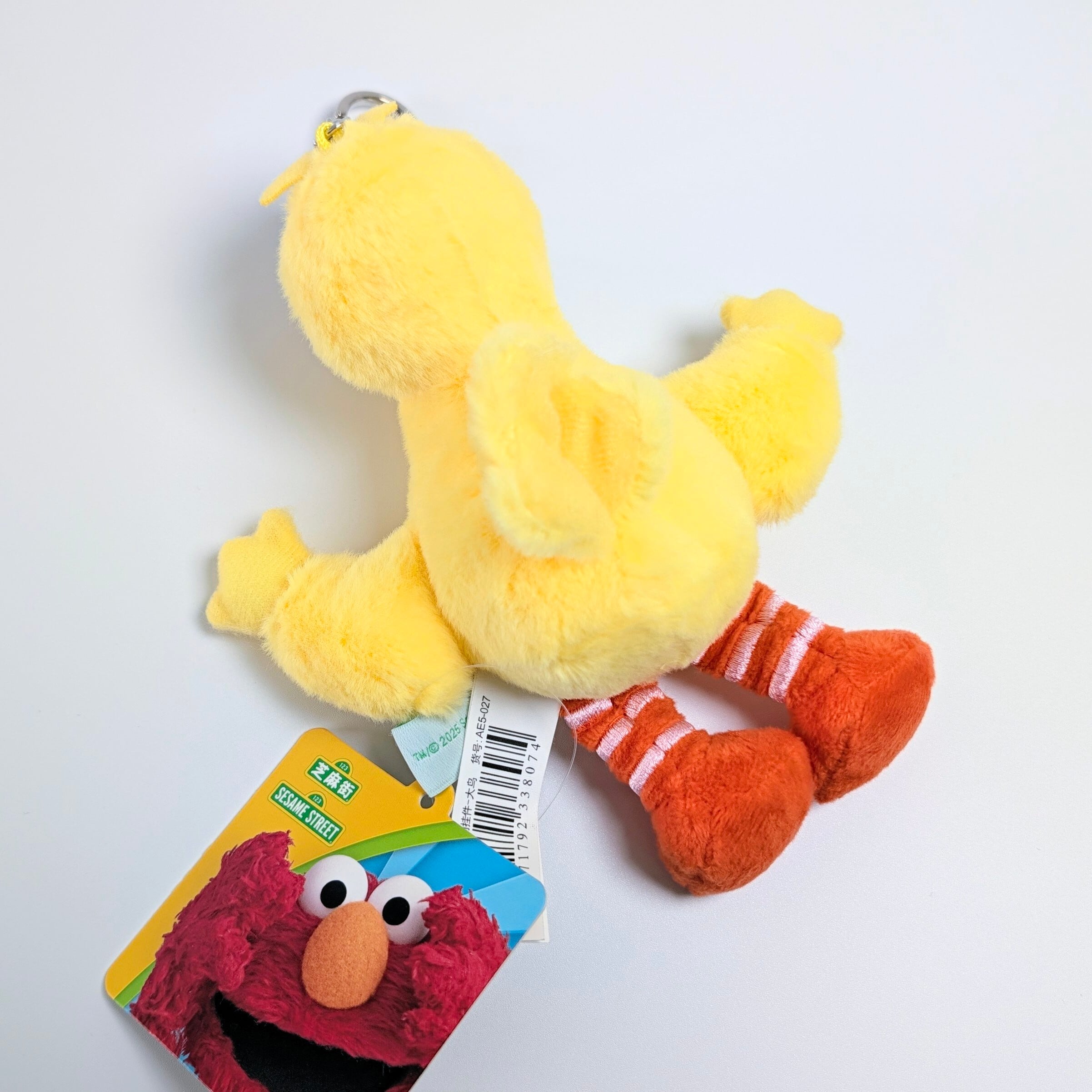 ✨️肌触り良すぎて…(。-ω-)zzz…(。゚ω゚) ハッ!✨️☆【 SESAME STREET( セサミストリート ) 】 ビッグバード / ぬいぐるみキーホルダー / プラッシュキーホルダー / マスコット 〚アメリカン雑貨 アメトイ〛