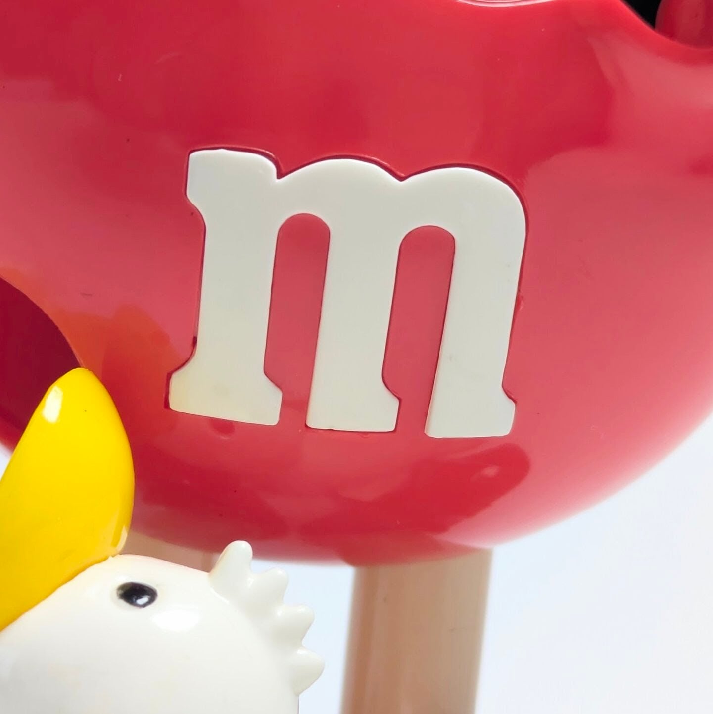 ☆ VINTAGE 90' JUNK ☆【 m&m's  ( エムアンドエムズ ) 】 m&m's レッド ファーマー キャンディ ディスペンサー / 農夫 / アヒル / チョコディスペンサー コレクション 〚アメリカン雑貨 アメトイ〛
