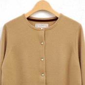 MAISON CARRÉE CASHMERE Blanchett CARDIGAN BEIGE