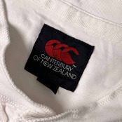 CANTERBURY OF NEW ZEALAND カンタベリー ヘンリーネック Tシャツ M/ホワイト メンズ