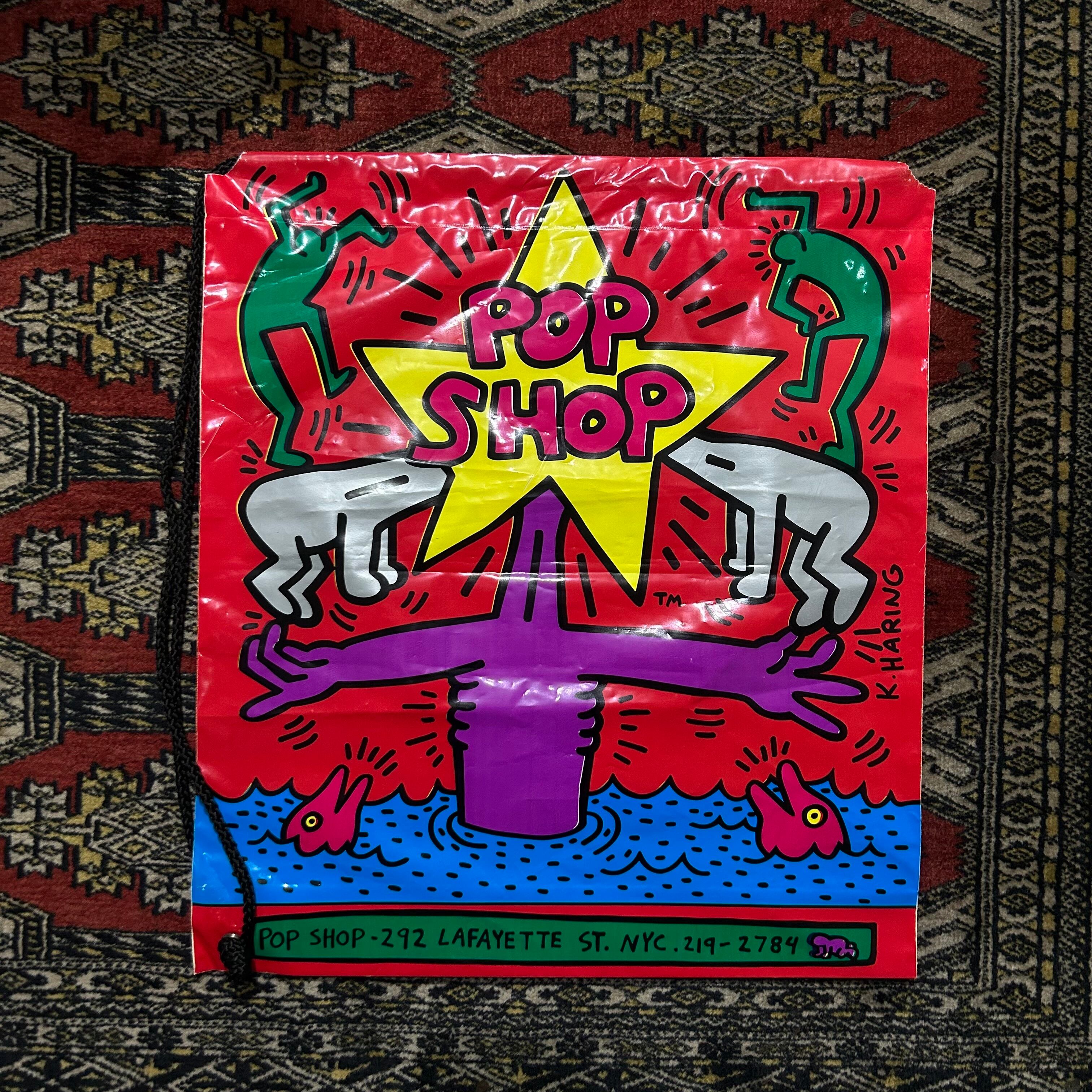 キース・ヘリング（Keith Haring）ショッパー　ビンテージ キース・ヘリング（Keith Haring）ショッパー ビンテージ キース
