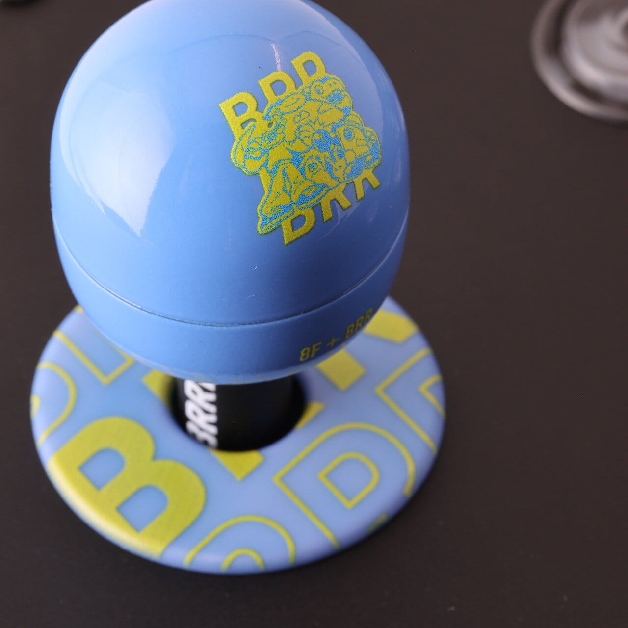 BRR レバーボール、ディスクセット Silky Touch | Lever disc | Blue | 8F 2026 Logo | BRR Custom Arcade