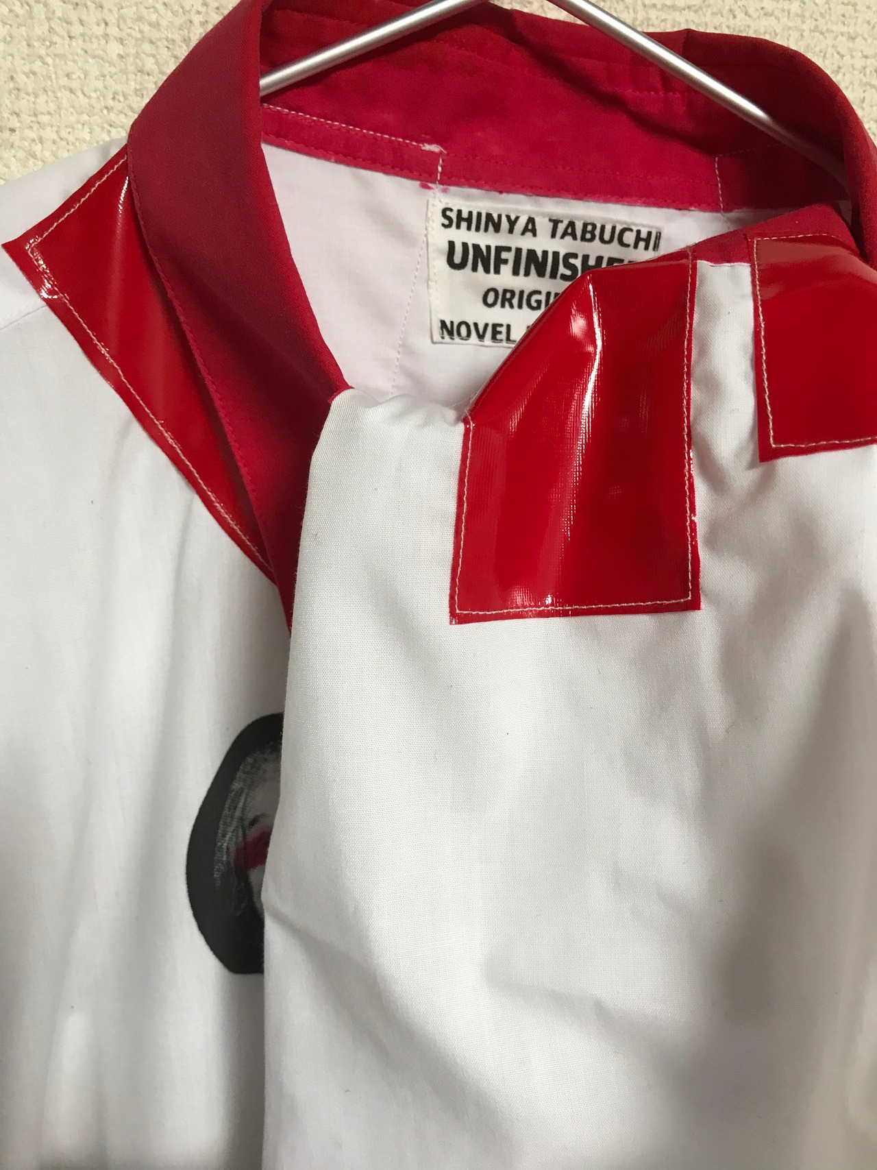 UNFINISHEDアインシュタイン総柄シャツ