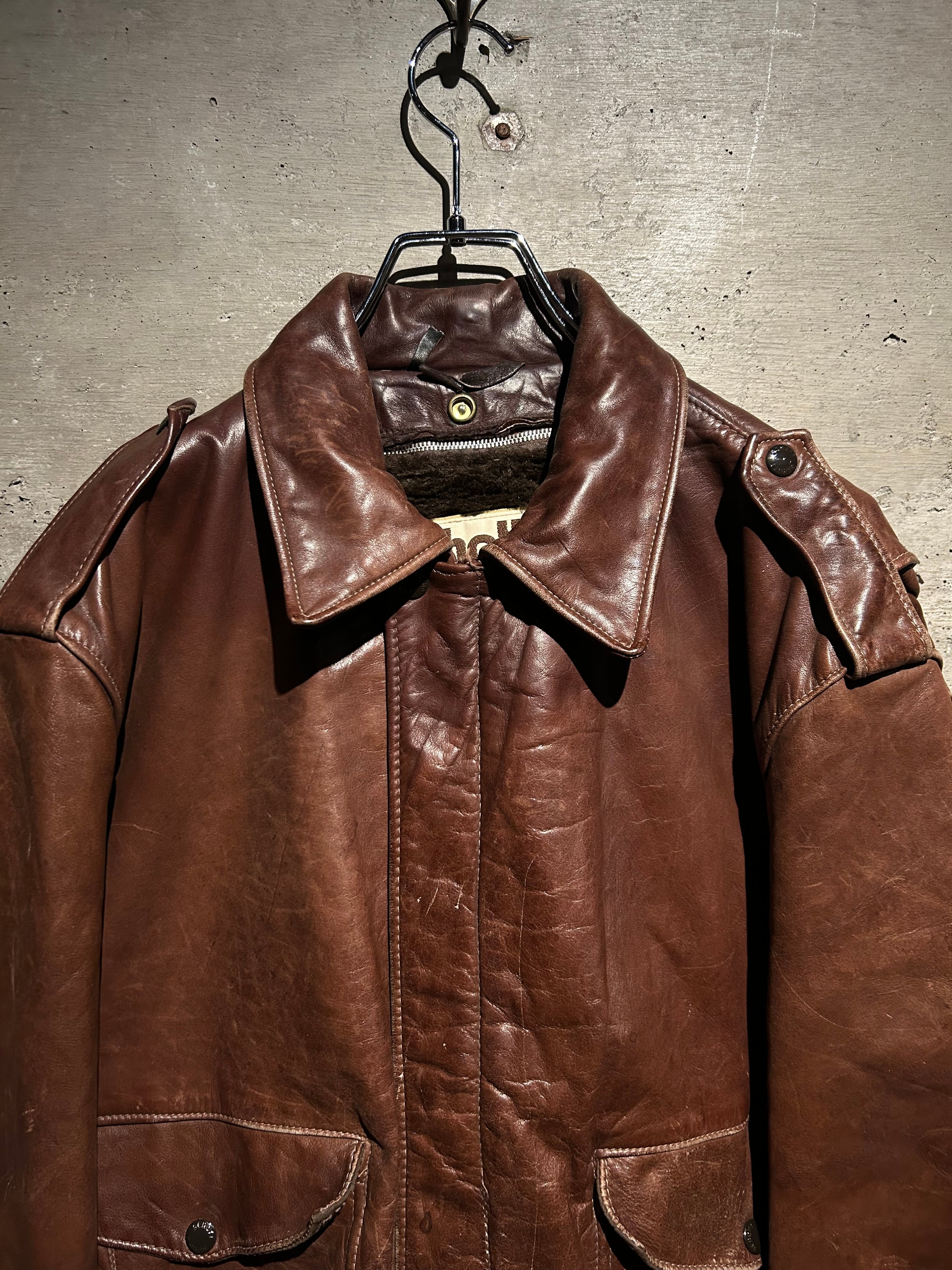 Caka】“Schott” G-1 Type Vintage Leather Flight Jacket | Caka(カカ