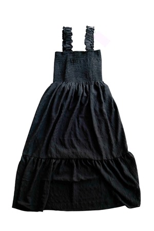 【SALE】 Nora Lily elle/still dress-/ BLACK