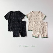 【取寄/韓国直送】Brodyjane 26/SM  ソフトボタニカル半袖ボディスーツ｜夏服｜韓国子供服