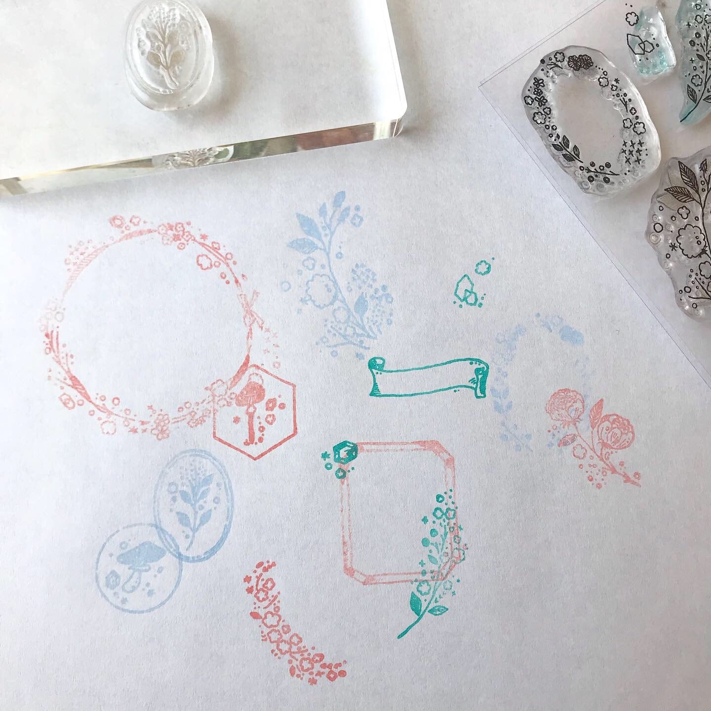 nonnlala クリアスタンプ 37-755 | パピアプラッツBASE店