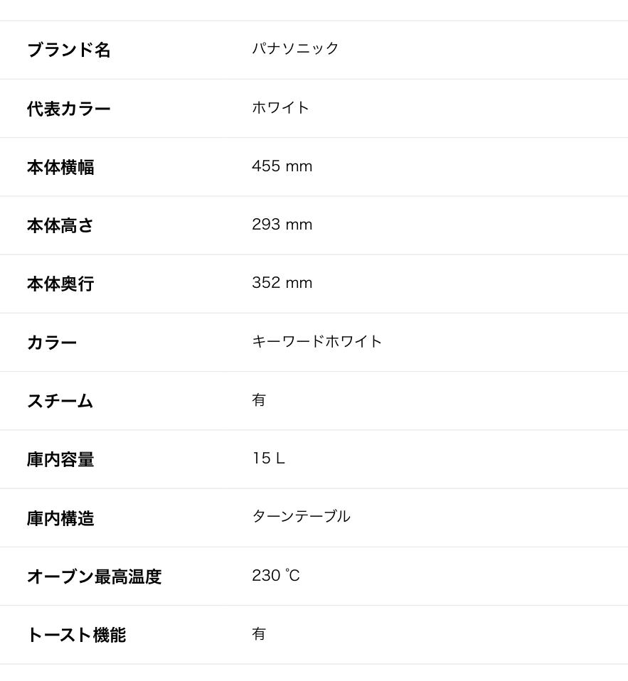 Panasonic オーブンレンジ 2019年製 | 【オンラインショップ】ハラダ