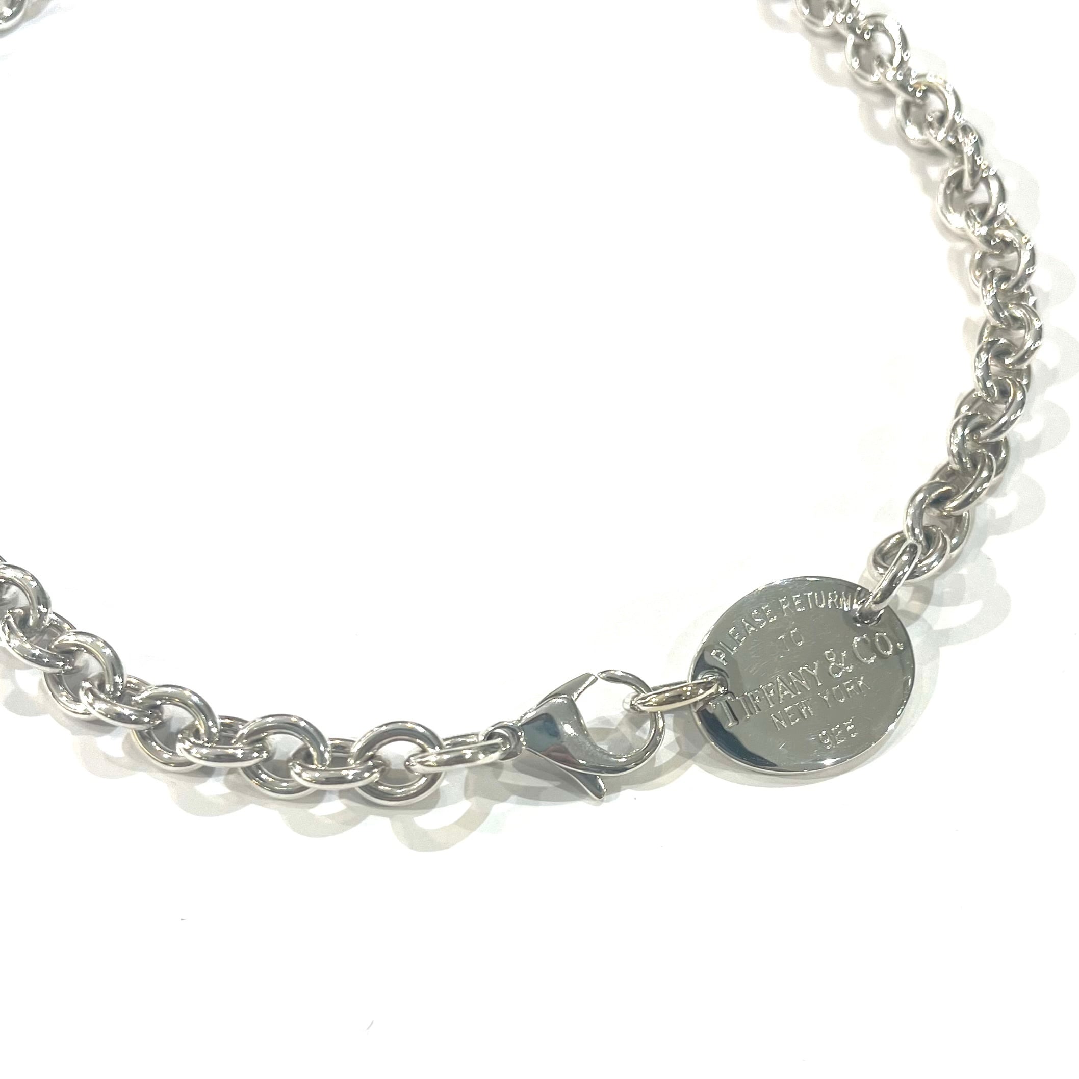 再入荷【TIFFANY&CO.】2448 2way TIFFANY ブレス.ネックレス リターン