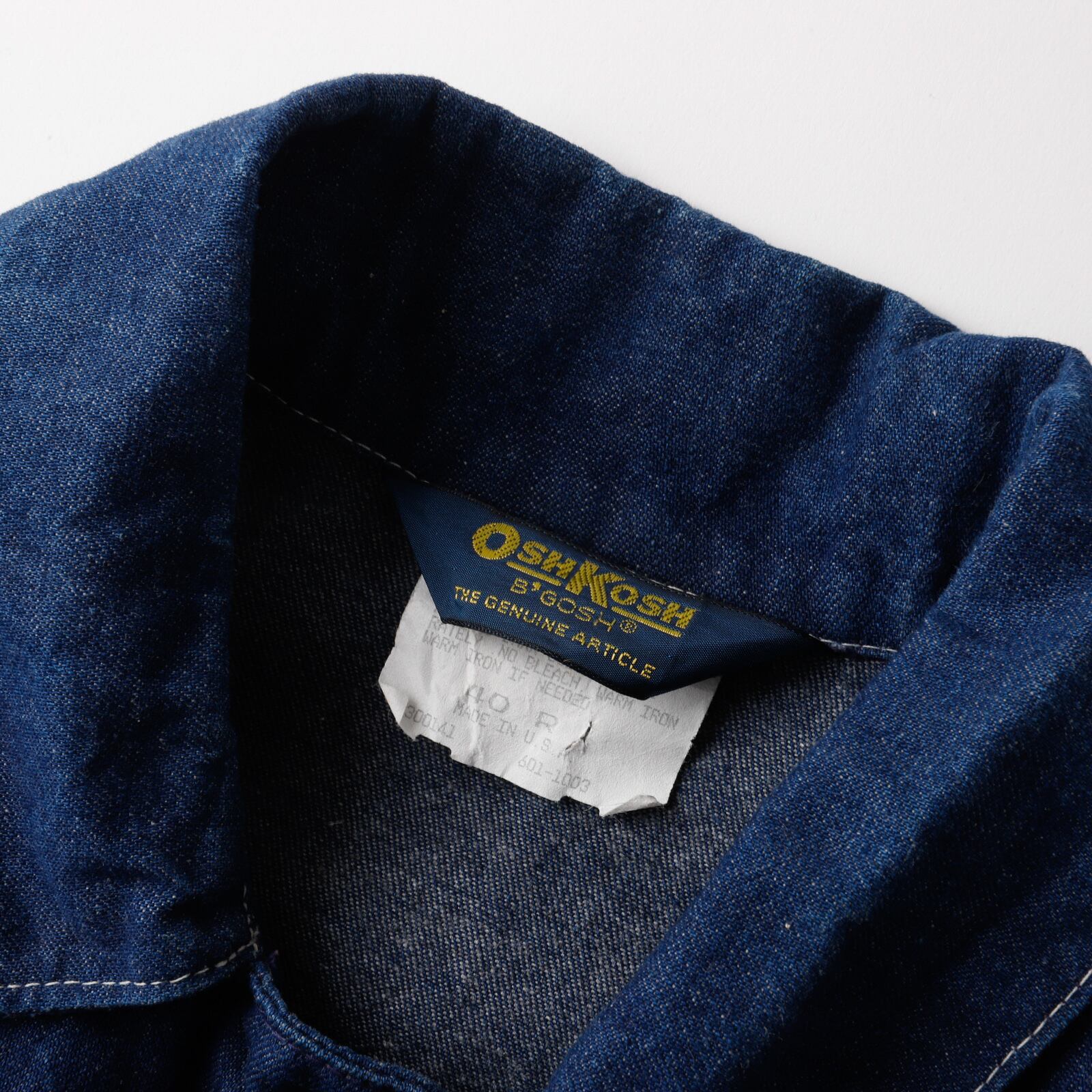 極美品】70s special vintage Denim coverall jacket 
