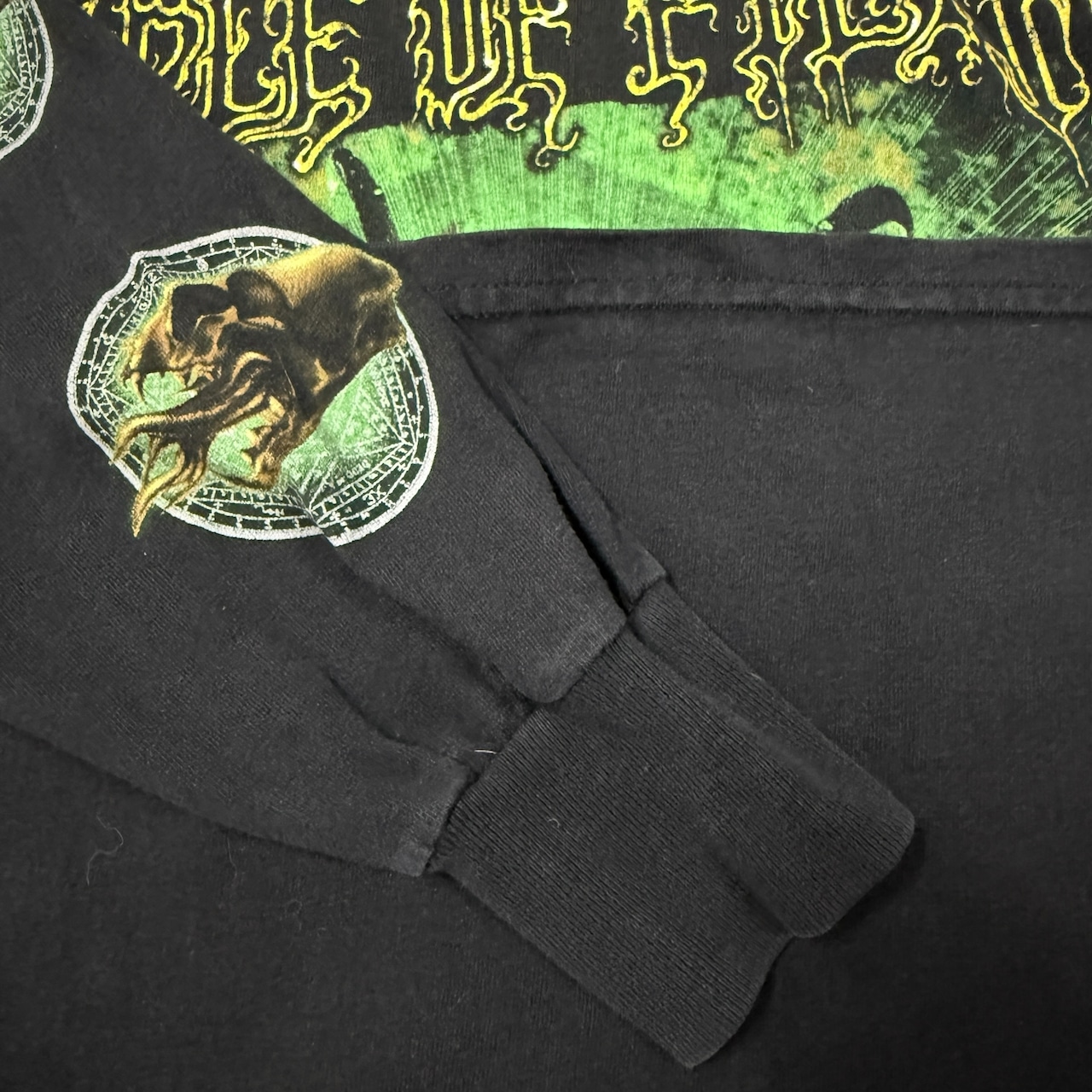 【CRADLE OF FILTH】クレイドル・オブ・フィルス "GOD BLESS SATAN CARESS" 00's ロングスリーブTシャツ