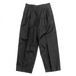 ALVISTA Piped Stem Trousers, Special Order, Black