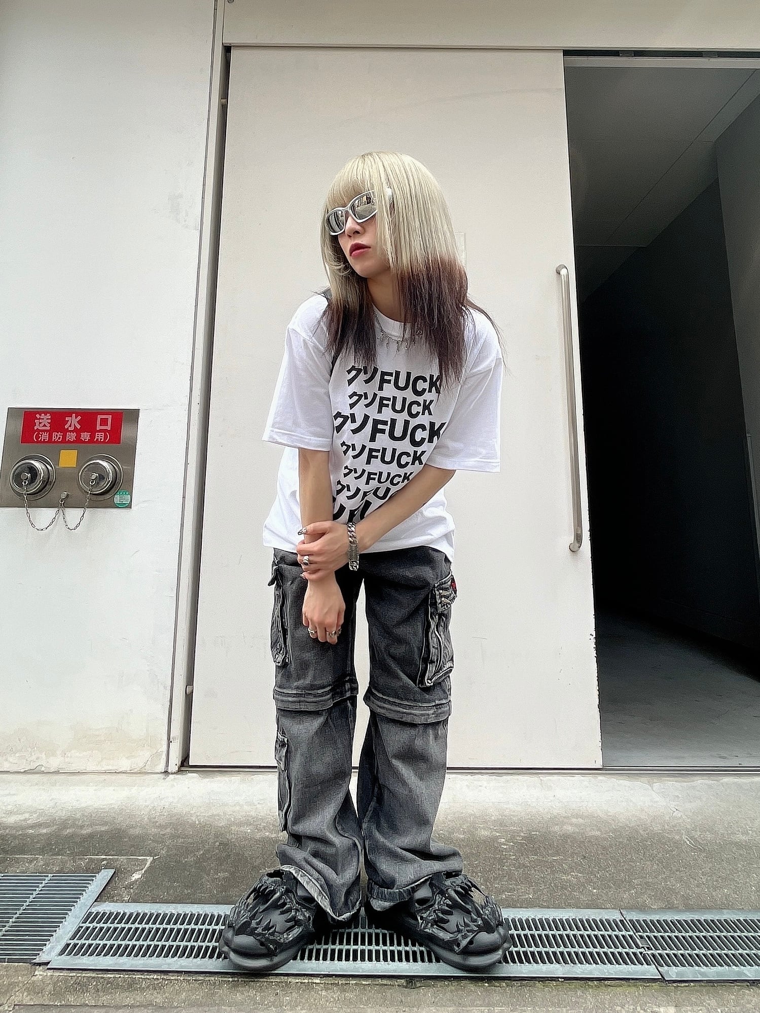 fuck this industry tシャツ oops clothing fuck this industry denim