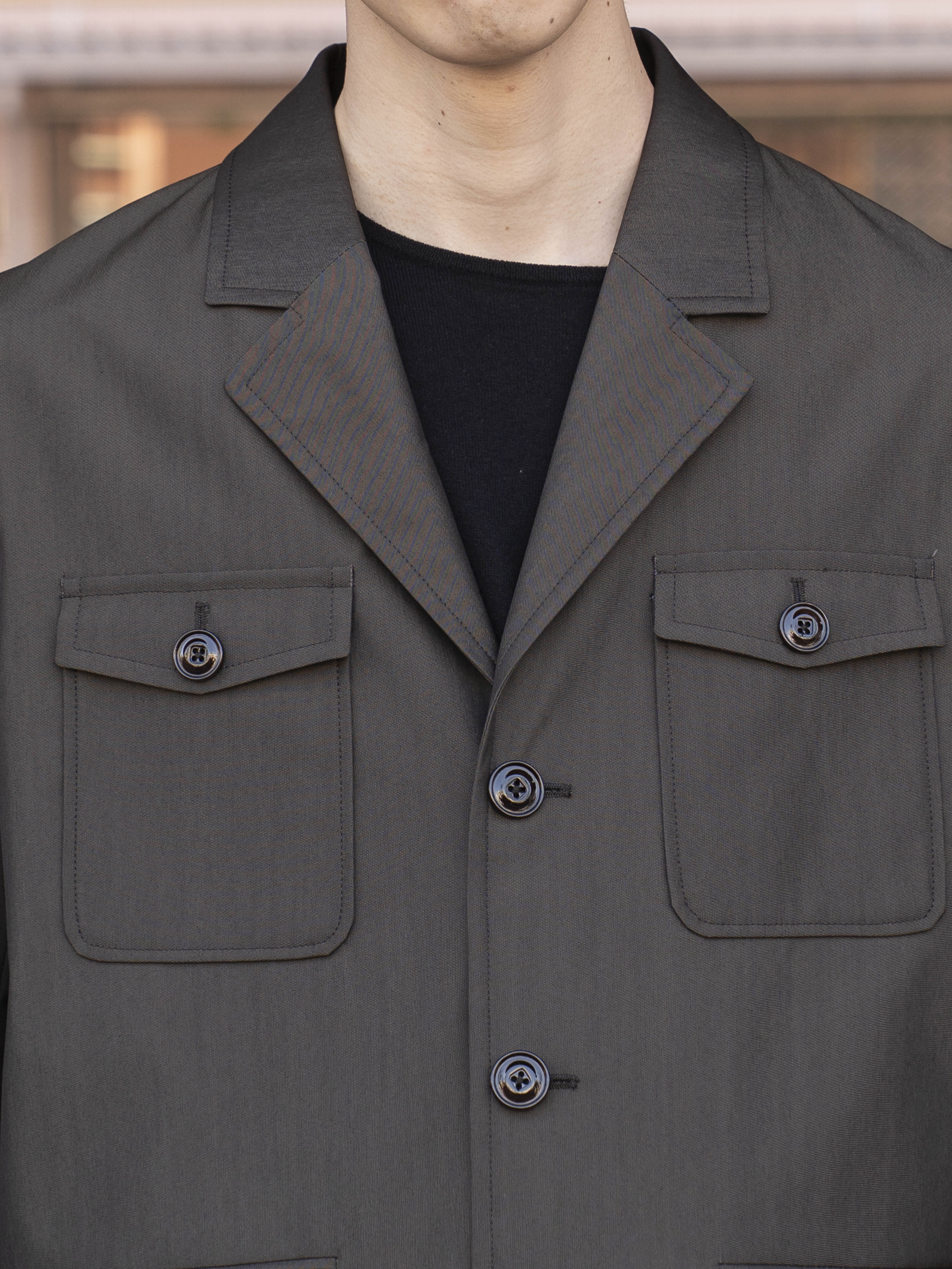 OUR LEGACY TRIP BLAZER Glazed Brown Durawool M2260TBB | BEST