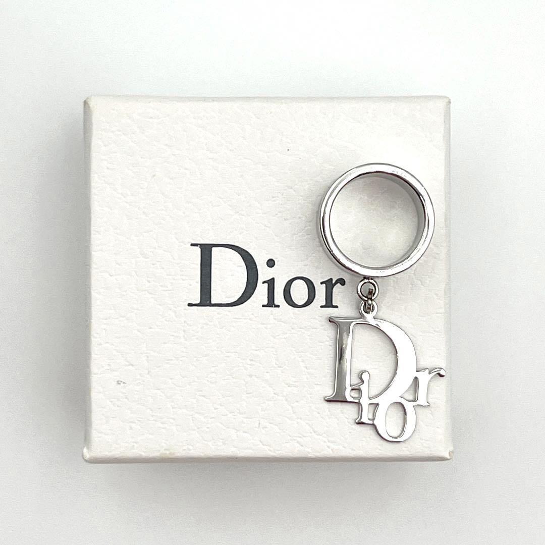 Christian Dior ディオール シルバー ロゴ リング13号 指輪 - リング(指輪)