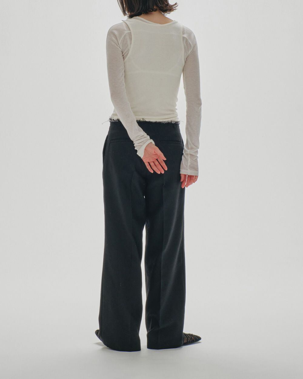 TODAYFUL(トゥデイフル) Lowwaist Wool Trousers | サウスオレンジ