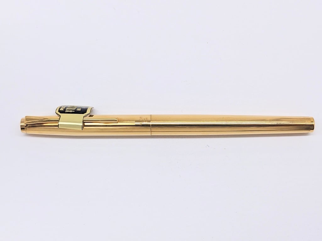 ラ*3様 パイロット T R14K ゴールド ペン先18K 1975 パイロット T