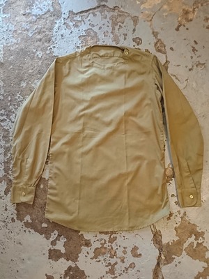 70s ROMANIA ARMY SLEEPING SHIRT DEAD STOCK④