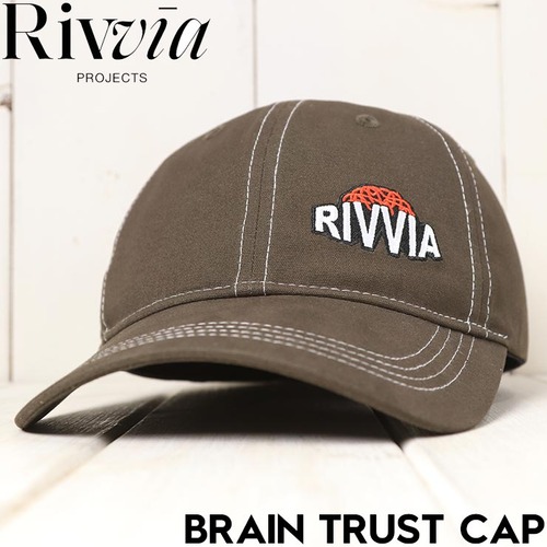 Rivvia PROJECTS リヴィアプロジェクツ BRAIN TRUST CAP ストラップバックキャップ 帽子 RHW-25424 日本代理店正規品