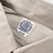 J.PRESS ジェイプレス ストライプ 長袖 ドレスシャツ 42-84 /ポケット付き/グレー系/メンズ
