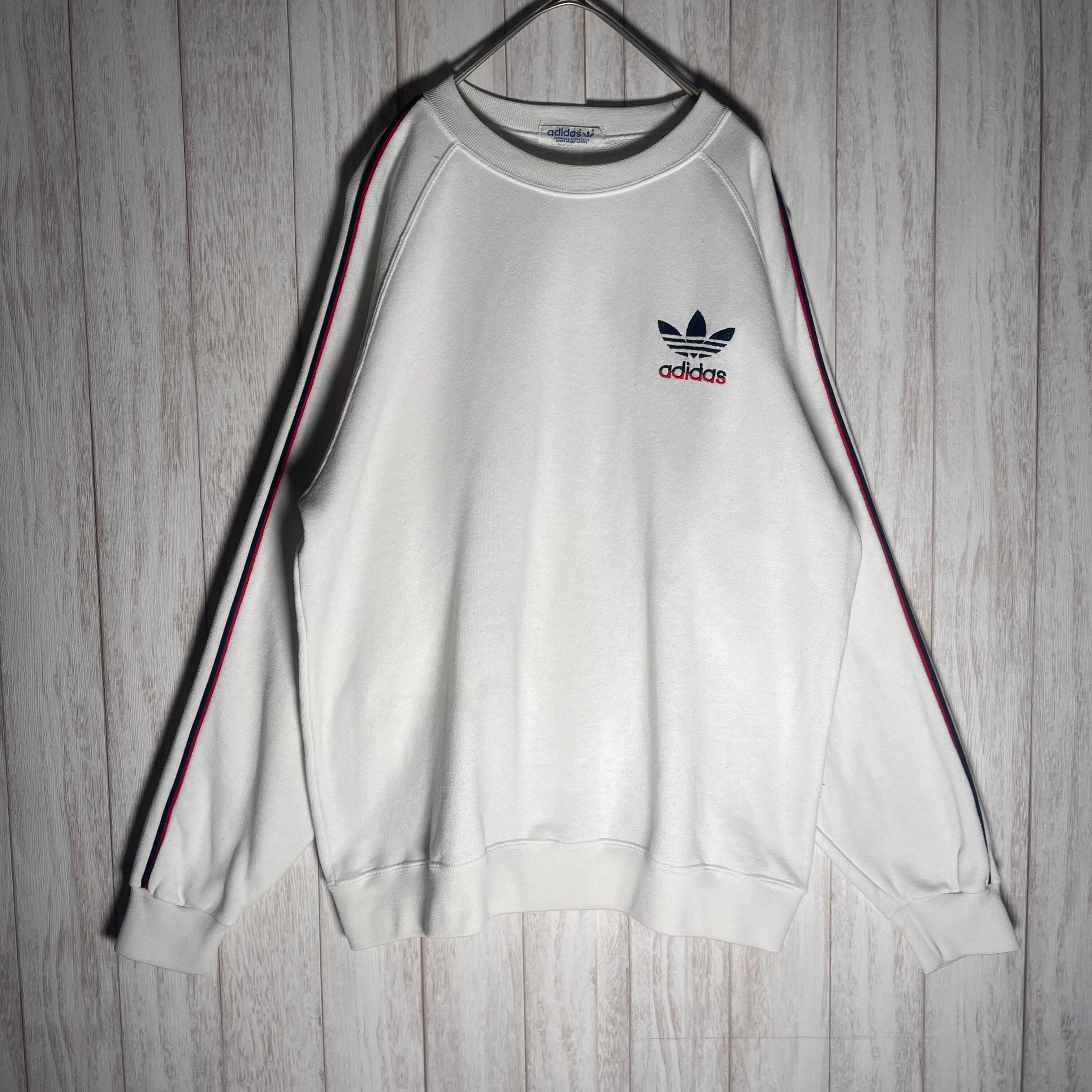 レアカラーadidasビックロゴジップ平成ギャルy2kフェアリーグランジ古着屋 adidas adidas(アディダス) 60s 70s PRESTIL ZIP トレフォイル