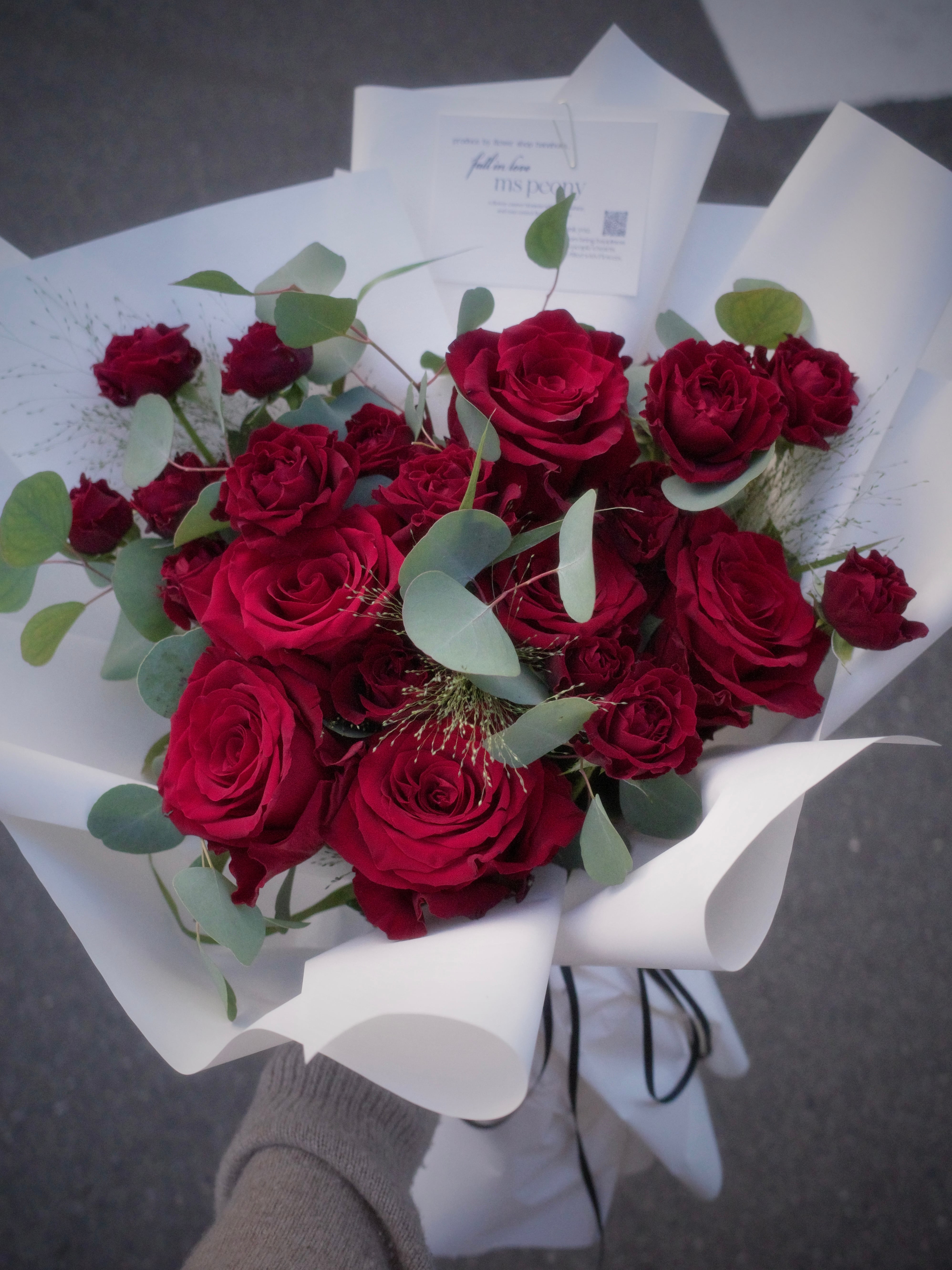 生花 wanghong color bouquet | Ms Peony