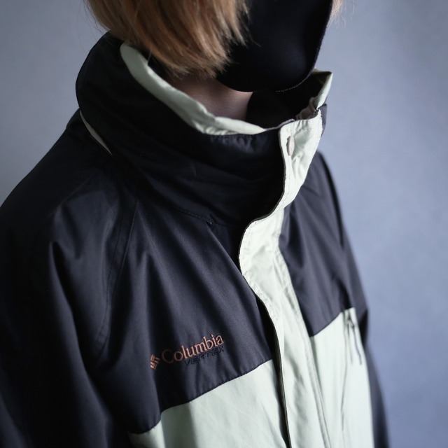 "Columbia" "完品" good coloring mountain parka（with liner fleece jacket）