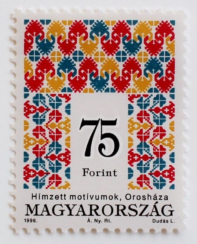 刺繍 75F / ハンガリー 1996